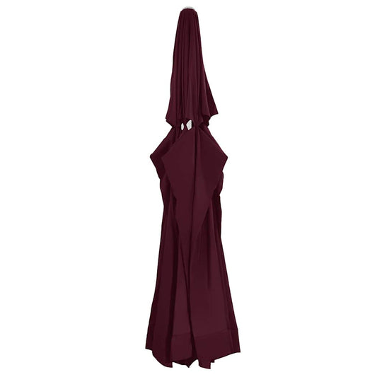 312550 vidaXL Replacement Fabric for Outdoor Parasol Bordeaux Red 610 cm