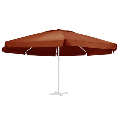 vidaXL Replacement Fabric for Outdoor Parasol Terracotta 610 cm