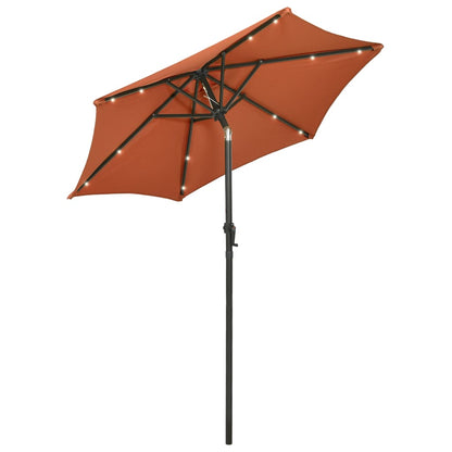 vidaXL Garden Parasol | Terracotta and Dark Grey