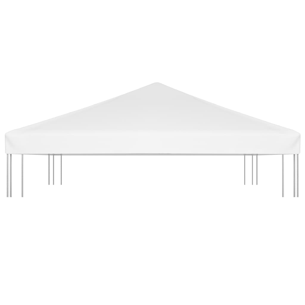 vidaXL Gazebo Top Cover 270 g/m² 3x3 m White