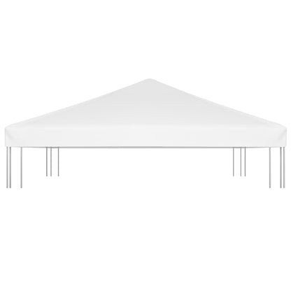 vidaXL Gazebo Top Cover 270 g/m² 3x3 m White