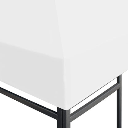 vidaXL Gazebo Top Cover 270 g/m² 3x3 m White