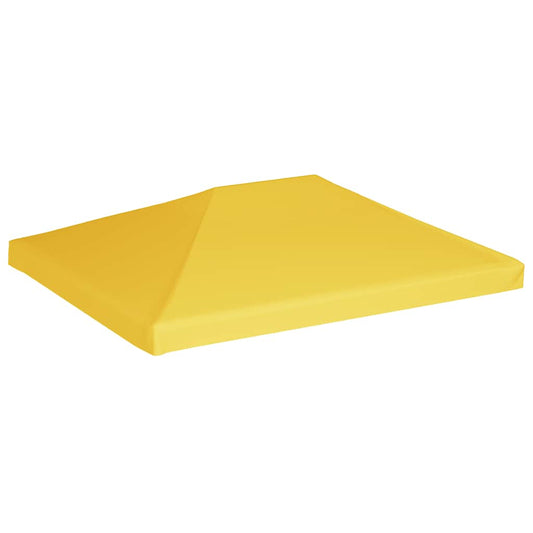 312082 vidaXL Gazebo Top Cover 270 g/m² 4x3 m Yellow