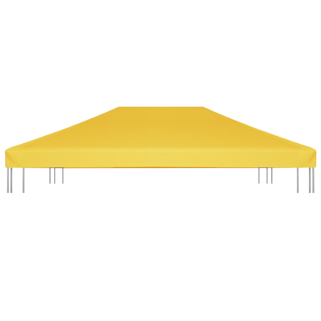 vidaXL Gazebo Top Cover 270 g/m² 4x3 m Yellow