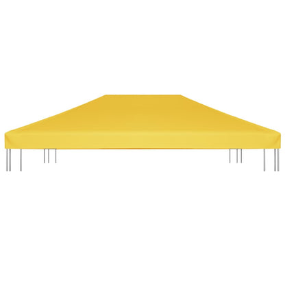 vidaXL Gazebo Top Cover 270 g/m² 4x3 m Yellow