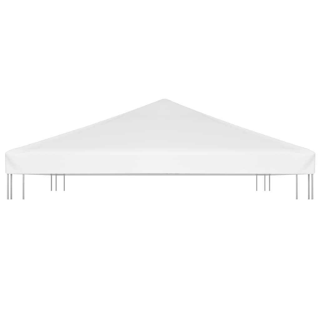 vidaXL Gazebo Top Cover 270 g/m² 4x3 m White