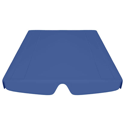 vidaXL Replacement Canopy for Garden Swing Blue 188/168x145/110 cm