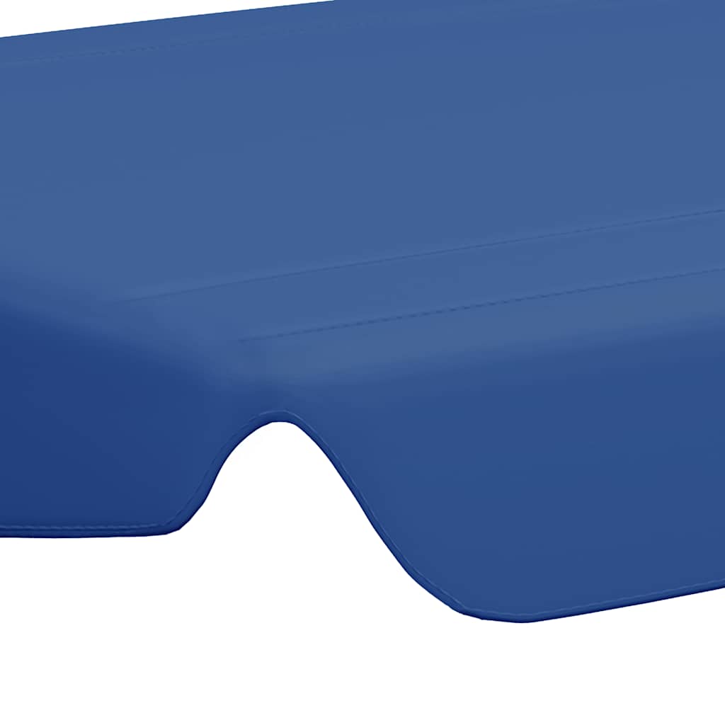 vidaXL Replacement Canopy for Garden Swing Blue 188/168x145/110 cm