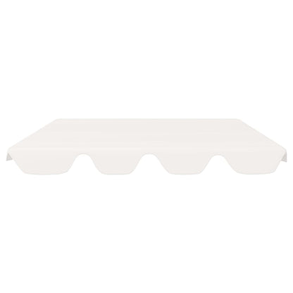 vidaXL Replacement Canopy for Garden Swing White 188/168x145/110 cm