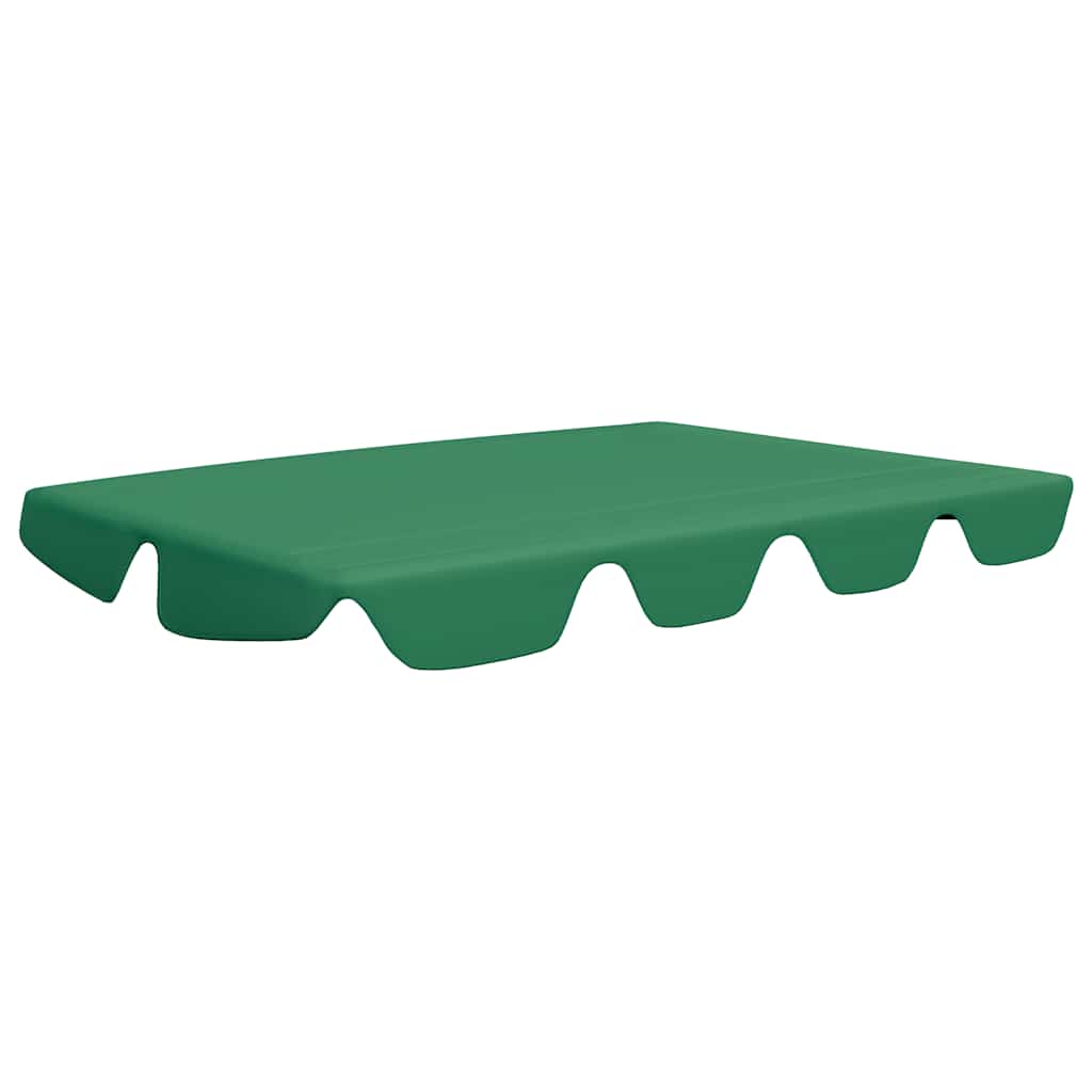 vidaXL Replacement Canopy for Garden Swing Green 150/130x105/70 cm