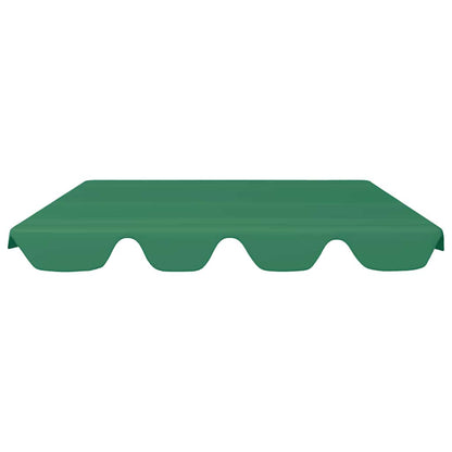vidaXL Replacement Canopy for Garden Swing Green 150/130x105/70 cm