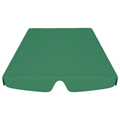 vidaXL Replacement Canopy for Garden Swing Green 150/130x105/70 cm