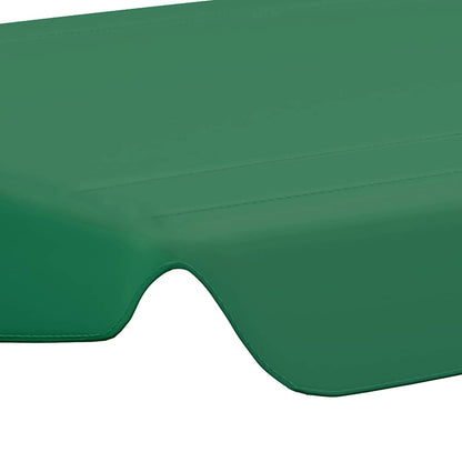 vidaXL Replacement Canopy for Garden Swing Green 150/130x105/70 cm