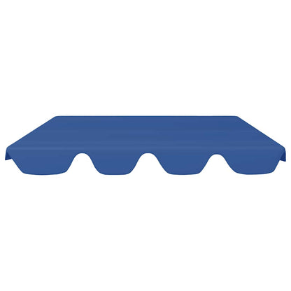 vidaXL Replacement Canopy for Garden Swing Blue 150/130x105/70 cm