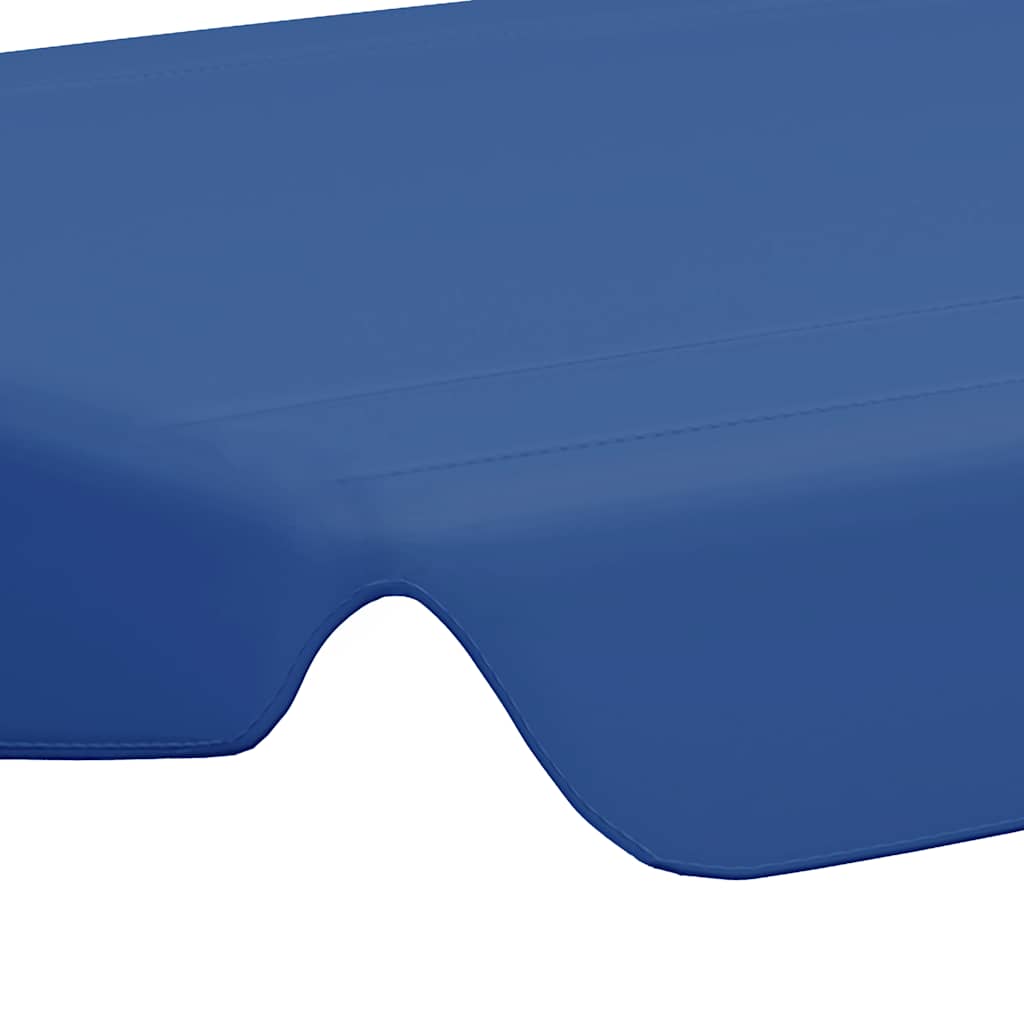 vidaXL Replacement Canopy for Garden Swing Blue 150/130x105/70 cm