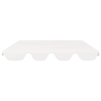 vidaXL Replacement Canopy for Garden Swing White 150/130x105/70 cm