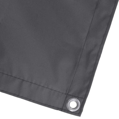 134866 vidaXL Balcony Screen Anthracite 75x500 cm Oxford Fabric