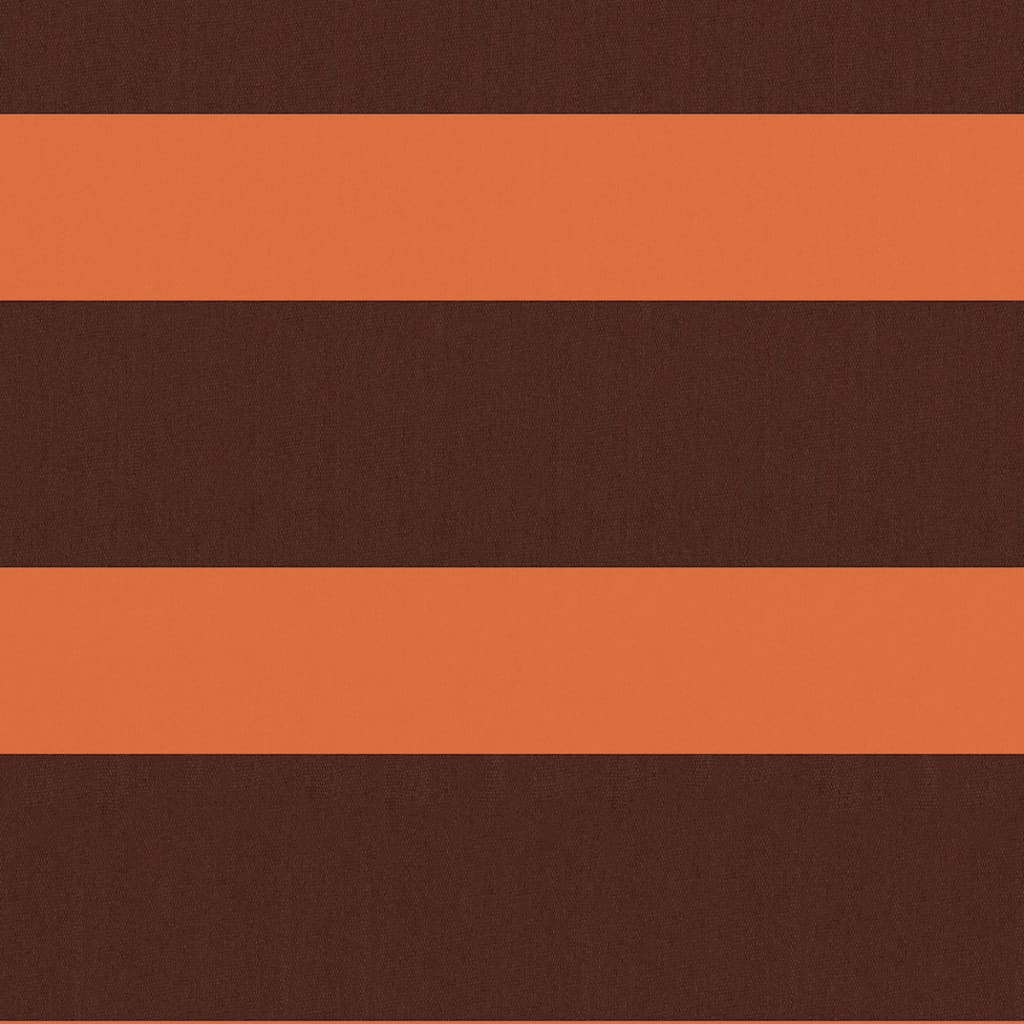 vidaXL Balcony Screen Orange and Brown 90x300 cm Oxford Fabric