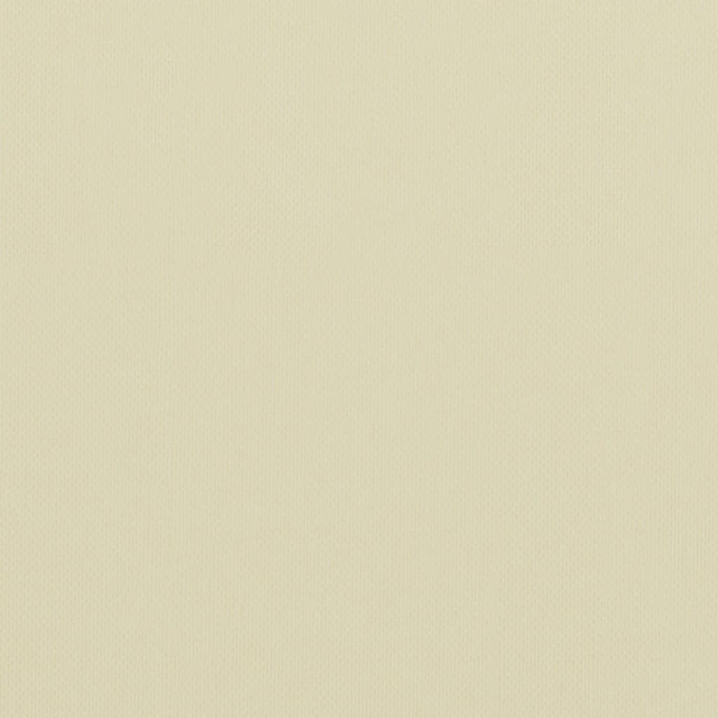 vidaXL Balcony Screen Cream 90x300 cm Oxford Fabric
