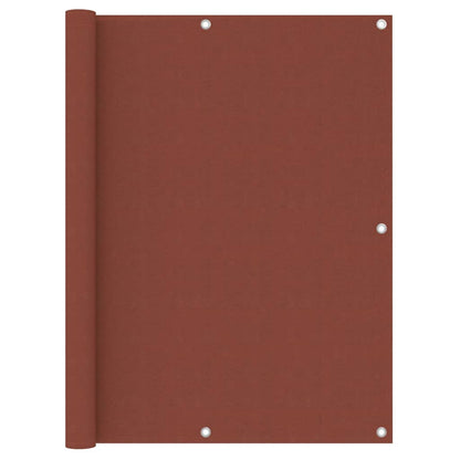 vidaXL Balcony Screen Terracotta 120x300 cm Oxford Fabric