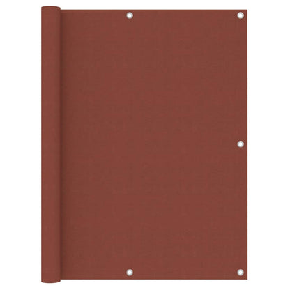 vidaXL Balcony Screen Terracotta 120x600 cm Oxford Fabric