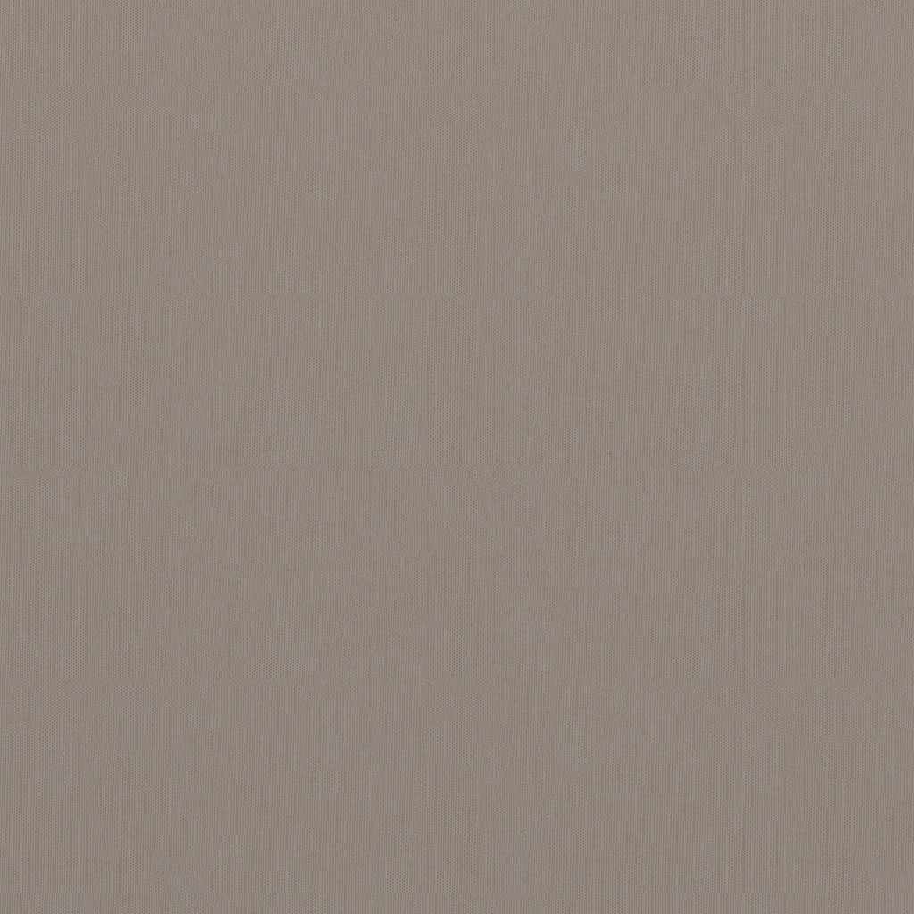 vidaXL Balcony Screen Taupe 75x600 cm Oxford Fabric