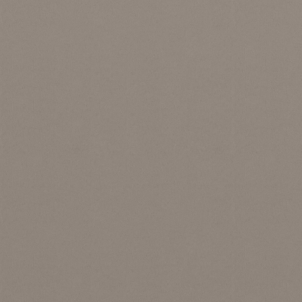 vidaXL Balcony Screen Taupe 90x500 cm Oxford Fabric