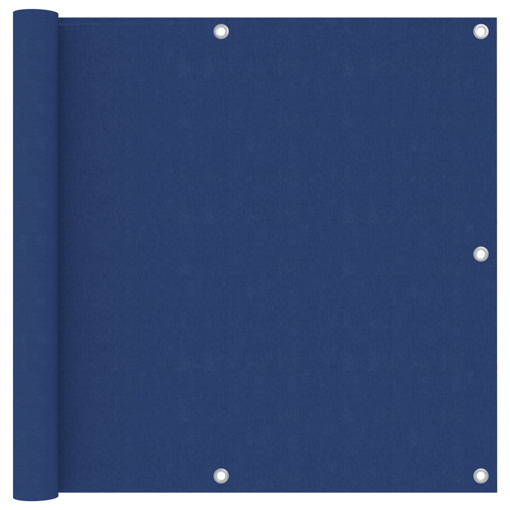 vidaXL Balcony Screen Blue 90x300 cm Oxford Fabric