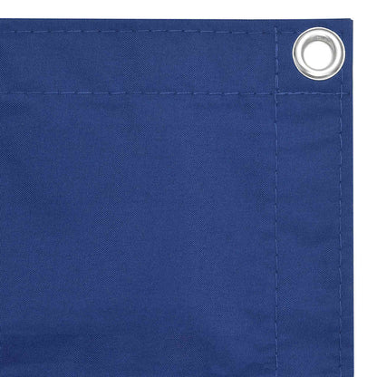 135014 vidaXL Balcony Screen Blue 90x500 cm Oxford Fabric