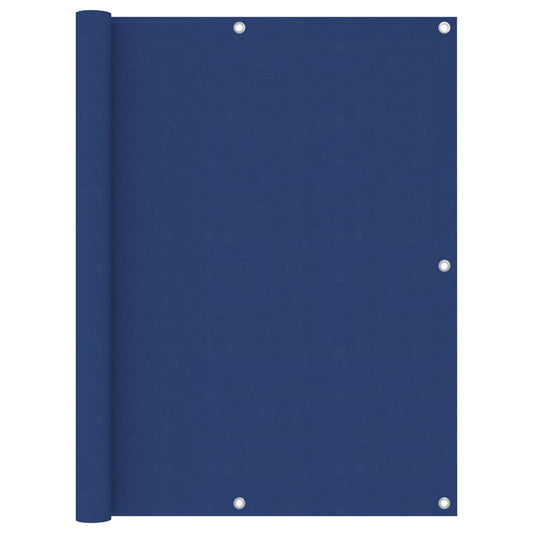 vidaXL Balcony Screen Blue 120x400 cm Oxford Fabric