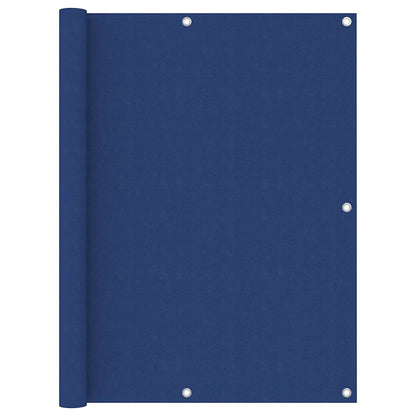 135017 vidaXL Balcony Screen Blue 120x400 cm Oxford Fabric