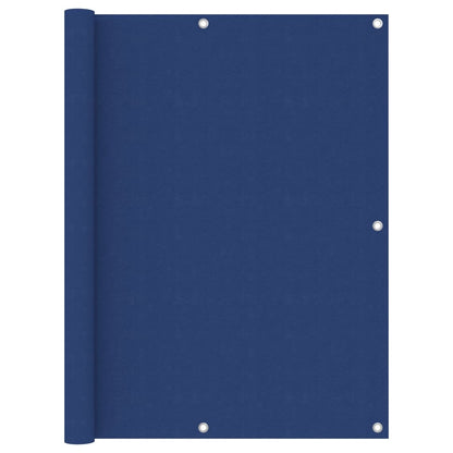 vidaXL Balcony Screen Blue 120x600 cm Oxford Fabric
