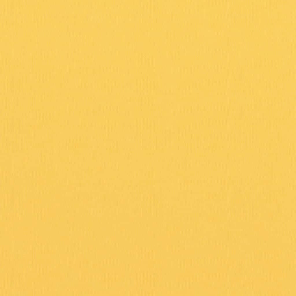 vidaXL Balcony Screen Yellow 90x300 cm Oxford Fabric