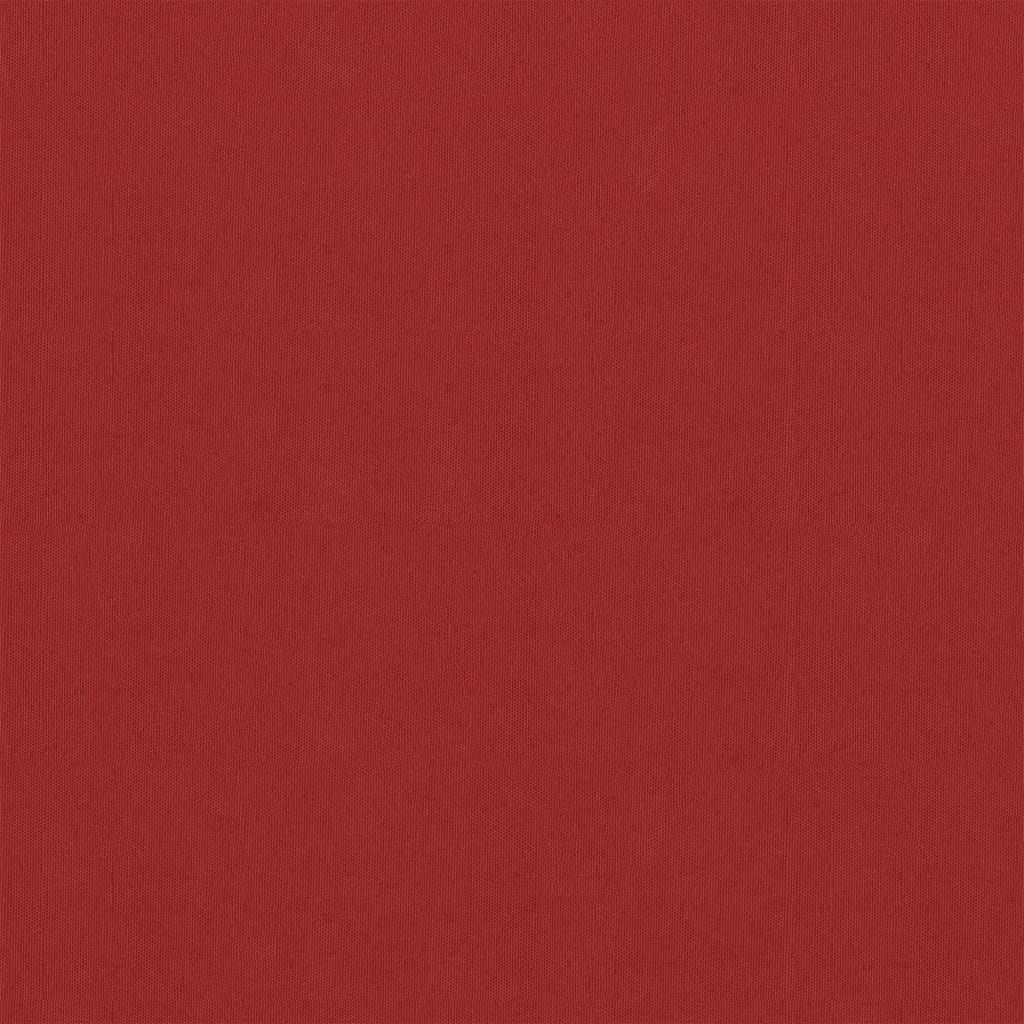 vidaXL Balcony Screen Red 75x500 cm Oxford Fabric