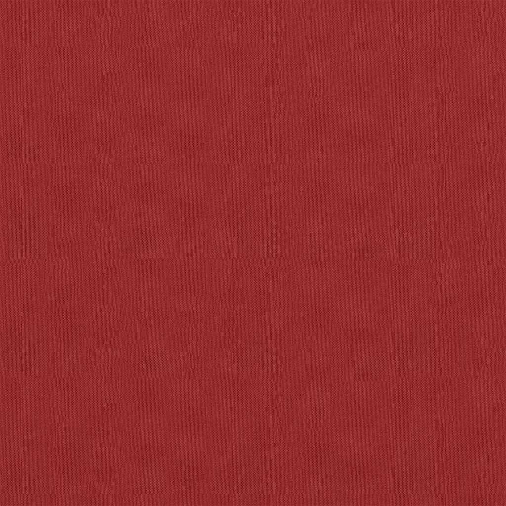 135037 vidaXL Balcony Screen Red 90x400 cm Oxford Fabric