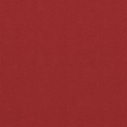 vidaXL Balcony Screen Red 120x500 cm Oxford Fabric