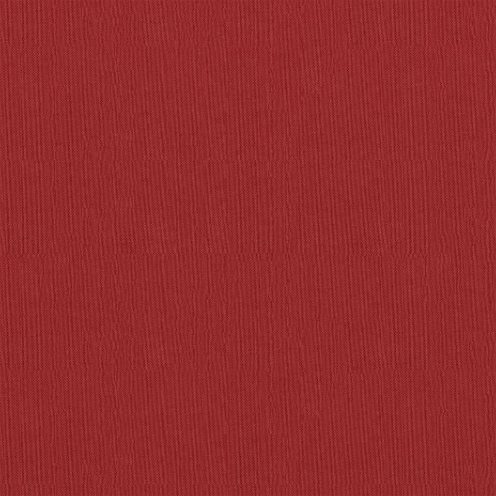 vidaXL Balcony Screen Red 120x600 cm Oxford Fabric