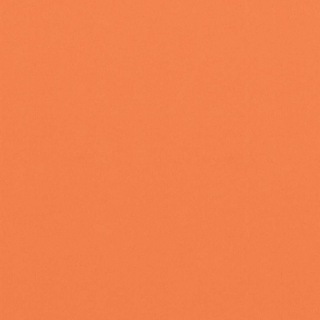 135053 vidaXL Balcony Screen Orange 120x400 cm Oxford Fabric