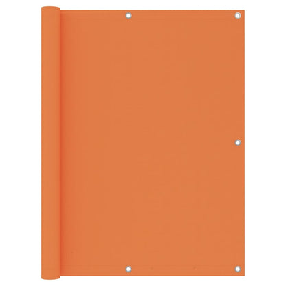 vidaXL Balcony Screen Orange 120x600 cm Oxford Fabric