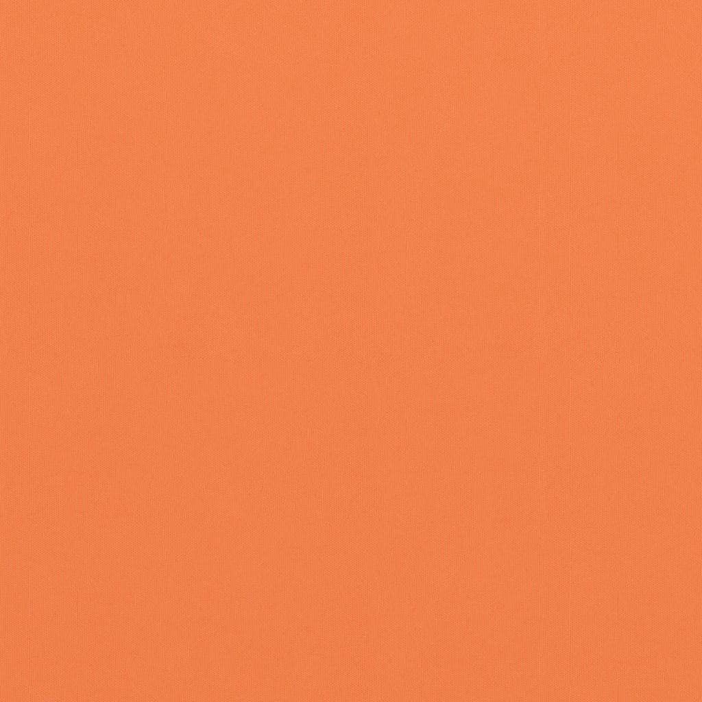 vidaXL Balcony Screen Orange 120x600 cm Oxford Fabric