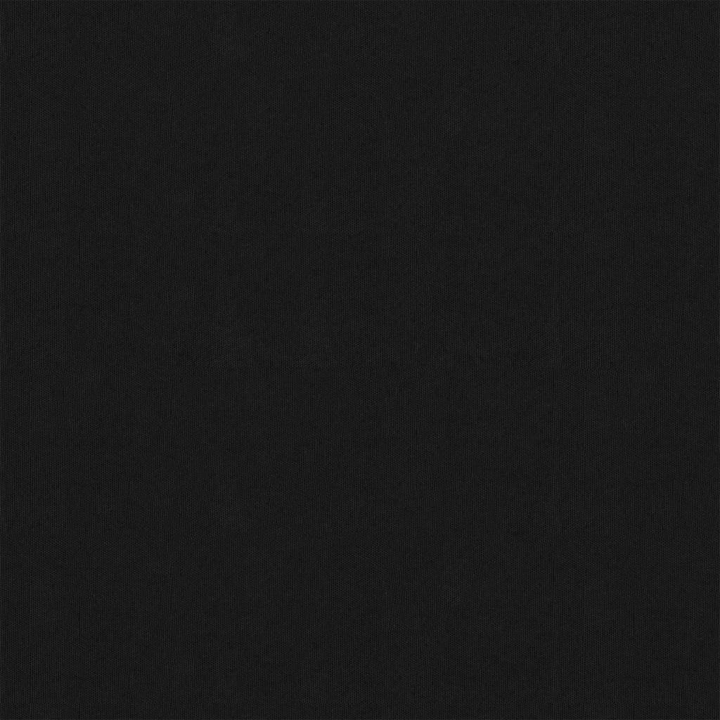 135062 vidaXL Balcony Screen Black 90x500 cm Oxford Fabric