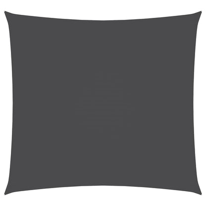 vidaXL Sunshade Sail Oxford Fabric Square 2.5x2.5 m Anthracite