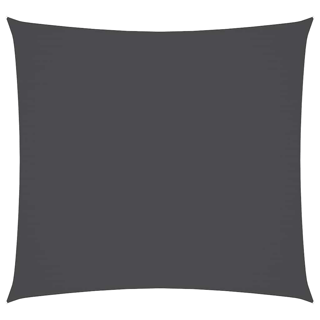 vidaXL Sunshade Sail Oxford Fabric Square 2,5x2,5 m Anthracite
