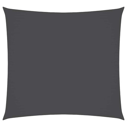 vidaXL Sunshade Sail Oxford Fabric Square 2,5x2,5 m Anthracite