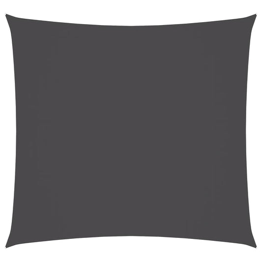 vidaXL Sunshade Sail Oxford Fabric Square 3x3 m Anthracite