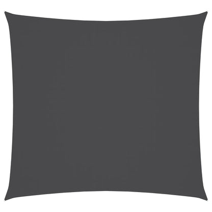 vidaXL Sunshade Sail Oxford Fabric Square 5x5 m Anthracite