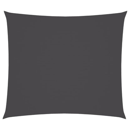 vidaXL Sunshade Sail Oxford Fabric Rectangular 2x2.5 m Anthracite