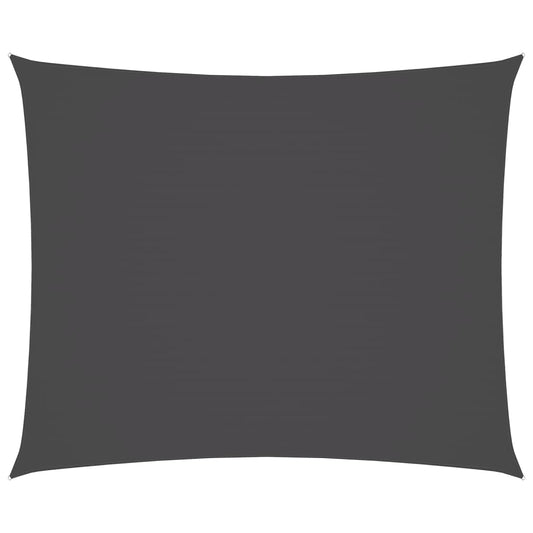 vidaXL Sunshade Sail Oxford Fabric Rectangular 2x3 m Anthracite