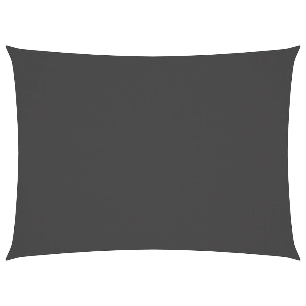 vidaXL Sunshade Sail Oxford Fabric Rectangular 2x3.5 m Anthracite