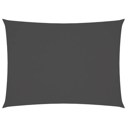 vidaXL Sunshade Sail Oxford Fabric Rectangular 2x3.5 m Anthracite